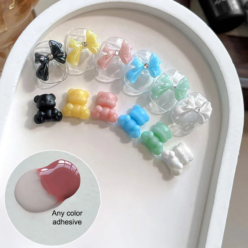 Carved Gel Nail Mold UV Crystal Glue Translucent 3D Acrylic Tool Qme