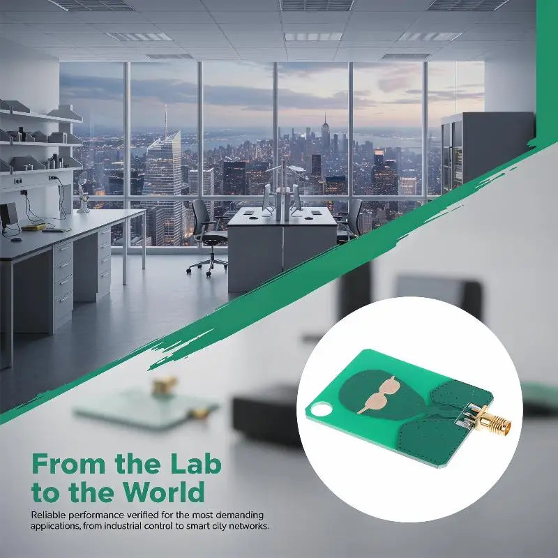 2 4GHz 7GHz SMA Interface RF Antenna Module UWB-1P Ultra Wideband Qme