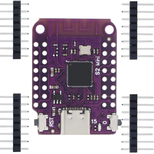 1/2PCS ESP32 S2 Mini WIFI IOT Board Based ESP32-S2FN4R2 ESP32-S2 4MB Flash Type-C Connect Arduino Compatible with MicroPython Qme