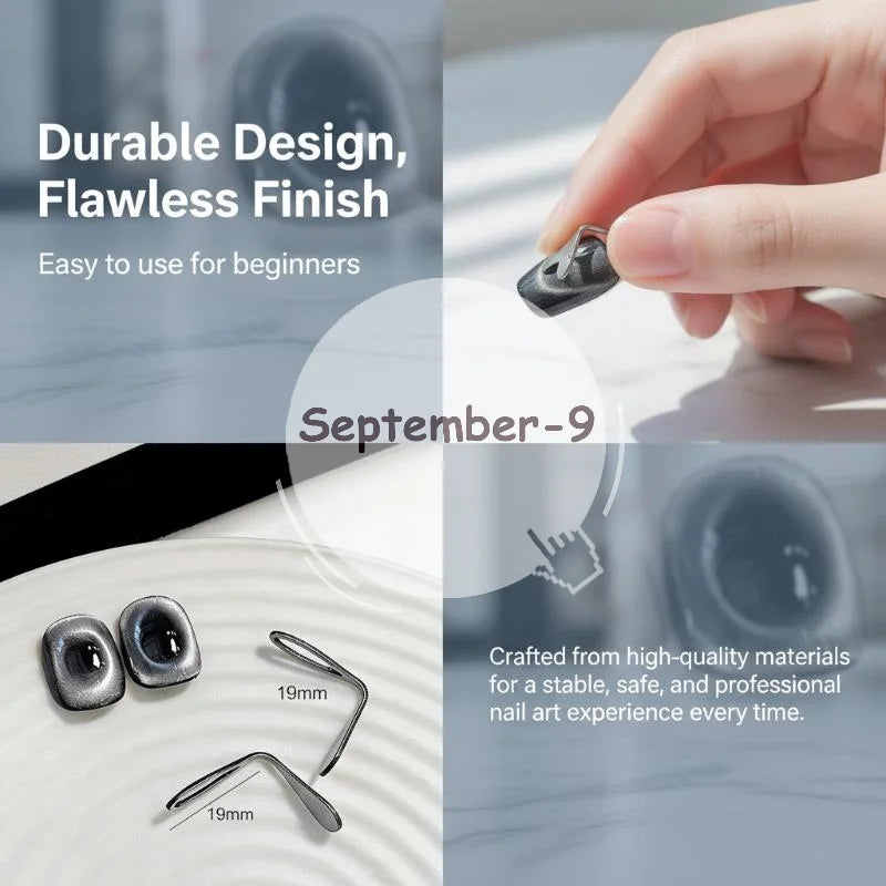 Black Hole Cat Eye Nail Art Magnet Hollow Suck Magnetic Stick DIY Qme Default Title