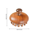 Natural Sandalwood Hair Combs Anti-static Wooden Comb Massager Tooth Qme Style11