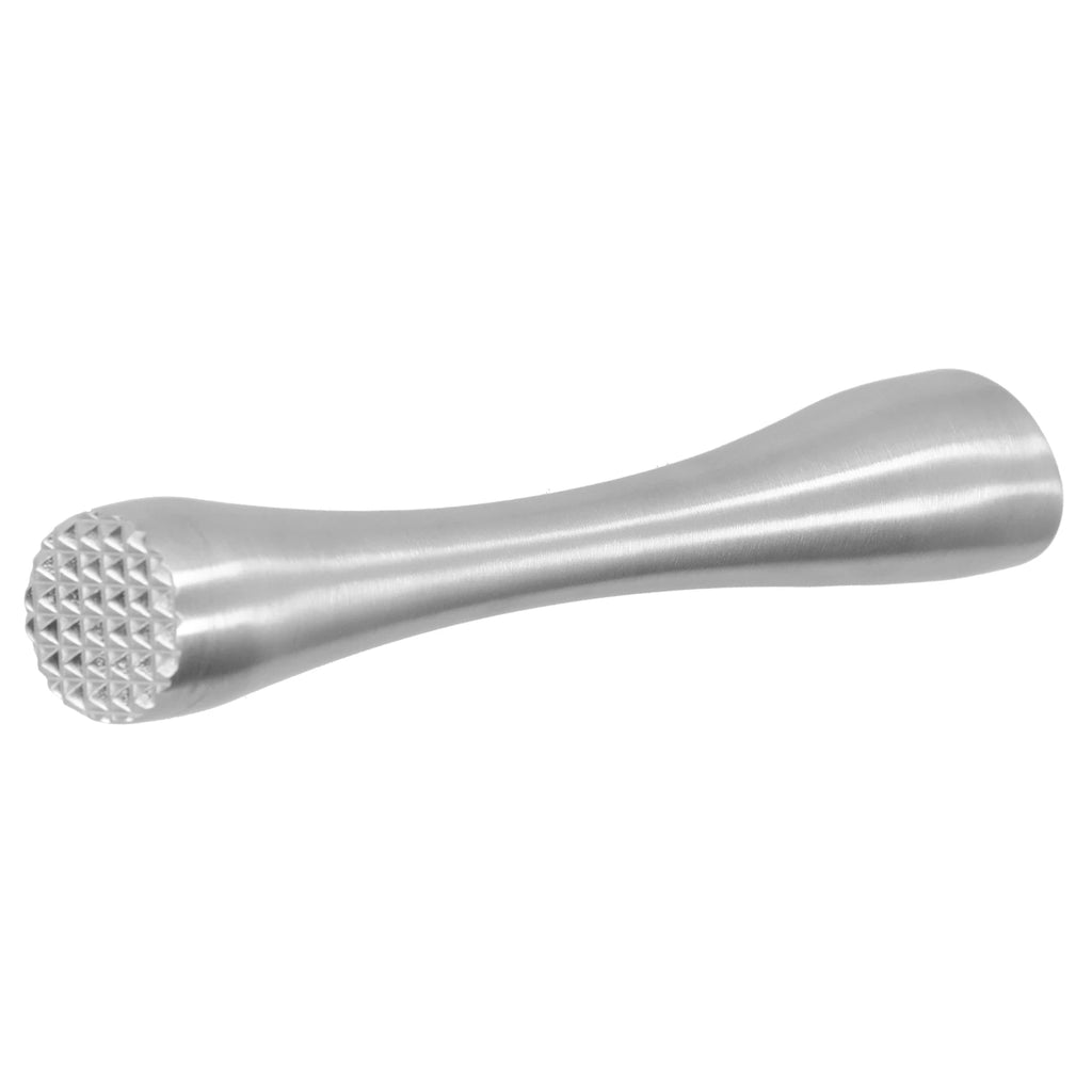 Stainless Steel Cocktail Muddler Bar Fruit Masher Ice Crusher Mojito Mixer DIY Drink Mixing Tool for Home Bar Kitchen Qme Default Title