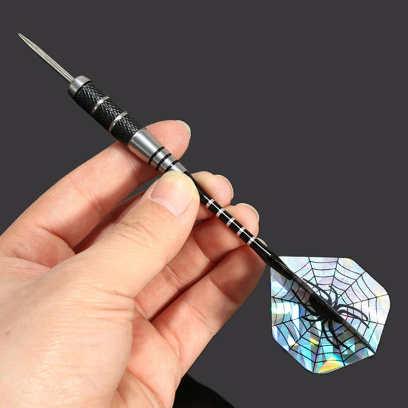 3 Pieces In A Pack 22g Anti-fall Needles Full Metal Darts Set Safety Video Game Darts Indoor Soft Darts Steel Shaft Darts Qme