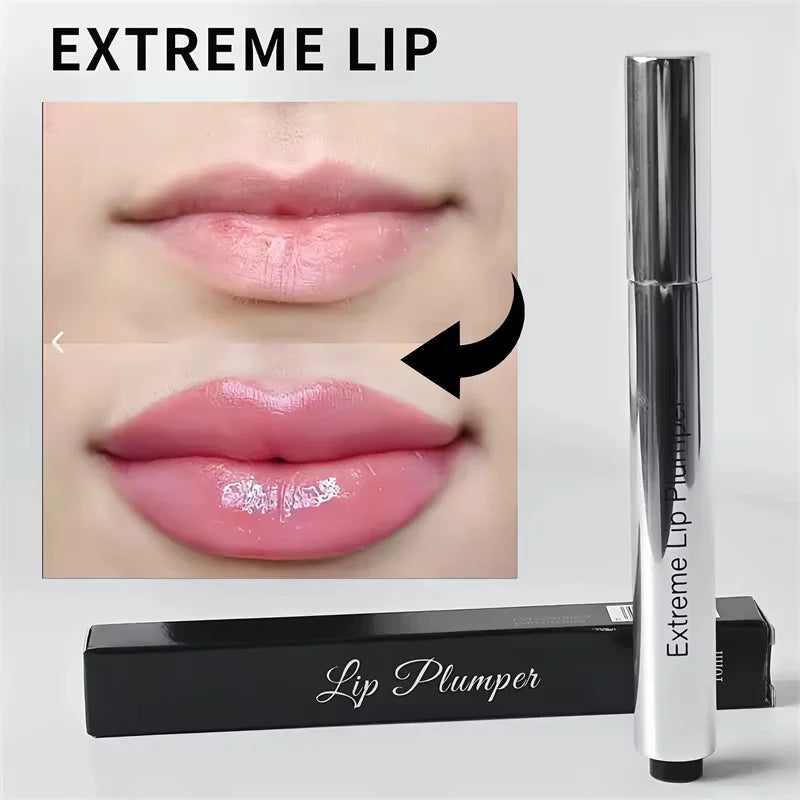 Glow Tulip Lip Plumper Spicule Plumping Lip Shot Extreme Lip Plumper Gloss Extreme Volume Serum Oil Sexy Beauty Makeup Korean Qme