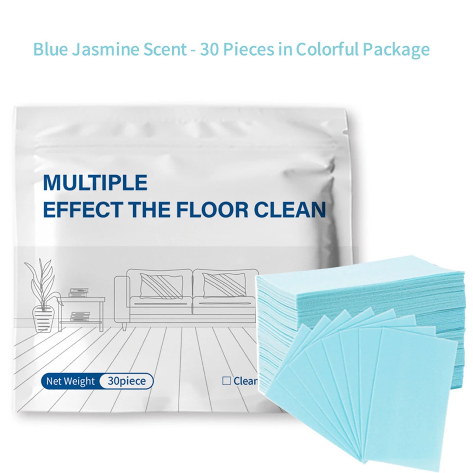 Floor Cleaner Cleaning Sheets Stain Removal Brightening and Fragrance-retaining Floor Cleaning Supplies Qme D