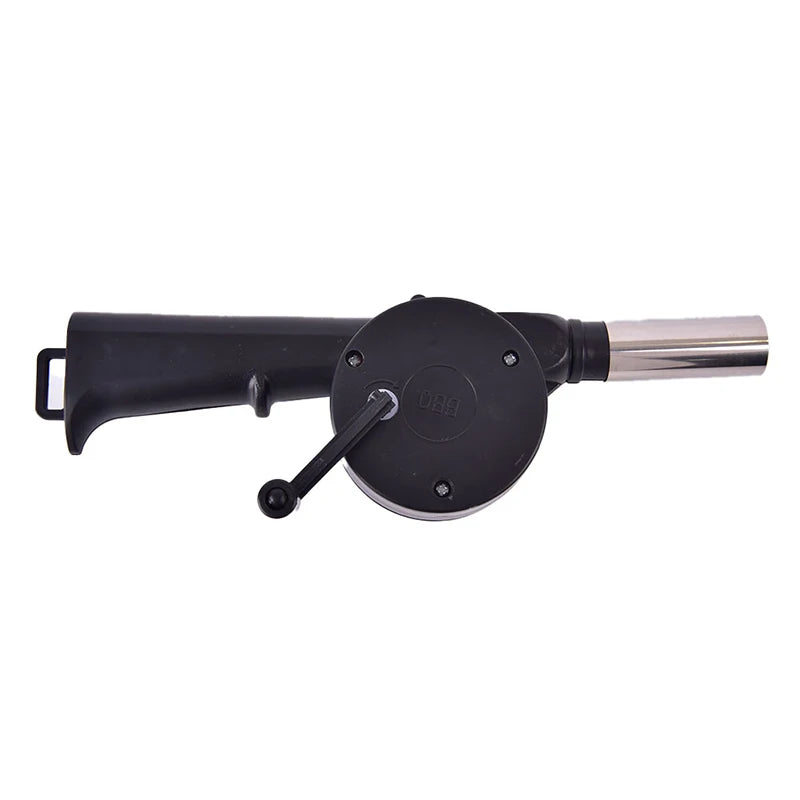 Blower Fire Camping BBQ Air Fan Barbecue Outdoor Cooking Picnic Grill Starter. Qme