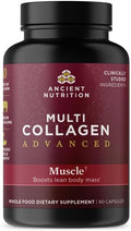 Ancient Nutrition Multi Collagen Advanced Muscle 90 Capsules
